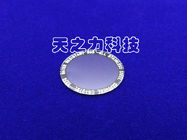 Circular Plane Artificial Flat Watch Glass Ground And Beveled Edge Finish
